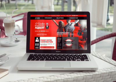 Un site web pour le Gala de reconnaissance de l’AQMAT