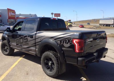 Habillage de camion BDS Suspension Fox