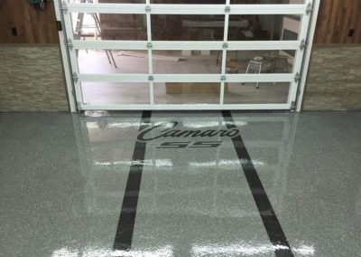 Lettrage de plancher de garage