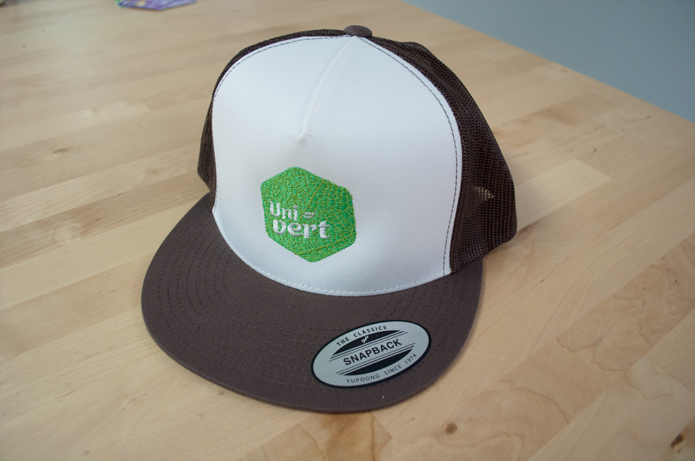 Casquettes Pépinière Uni-Vert