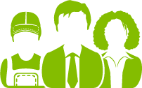 Icône Communication et Marketing Agence de publicité Duo – Lettreur Nord-Sud