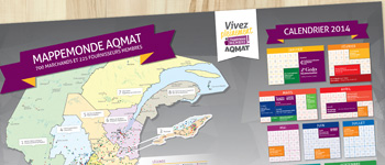 Affiche imprimée AQMAT