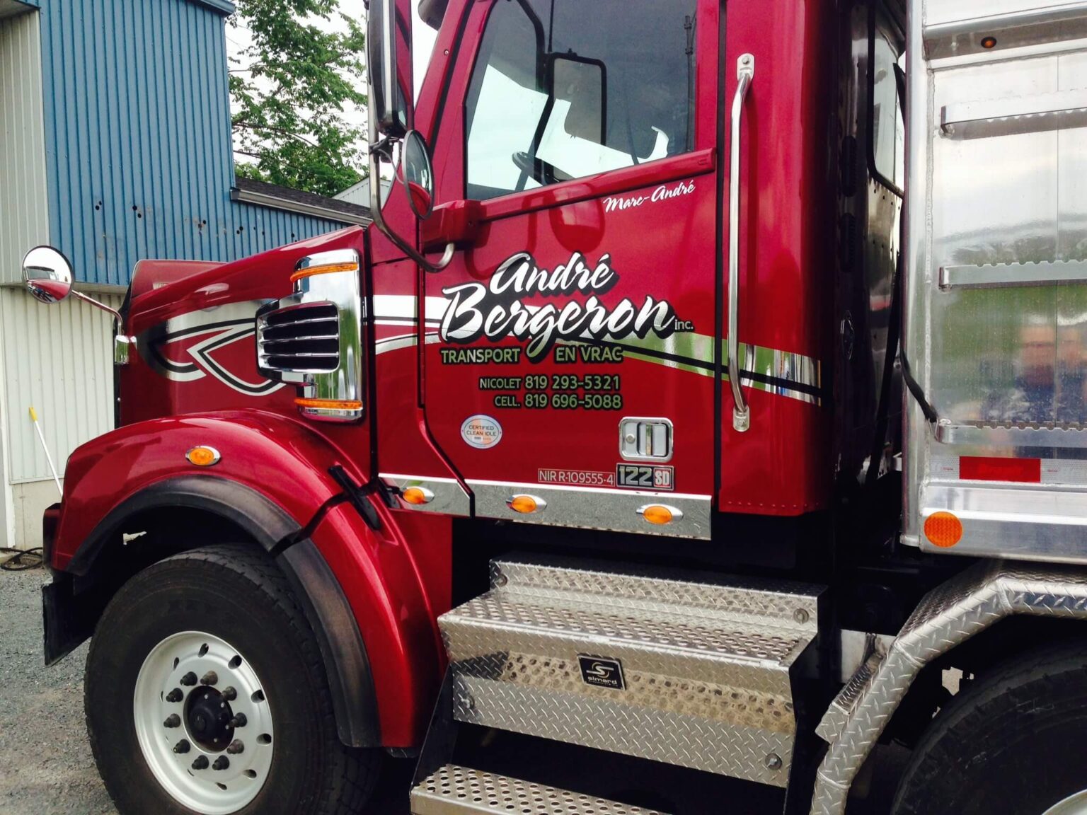 Transport en vrac André Bergeron inc. Duo Énergie graphique