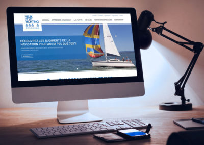 Création d’un nouveau site Web pour Vieux Port Yachting