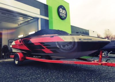 Lettrage de bateau – Full Wrap