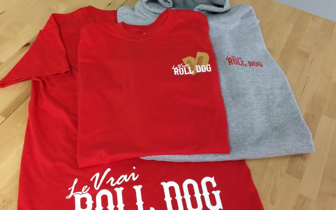 Vêtements pour la cantine à Roll Dog