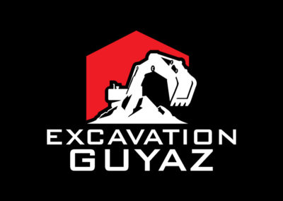 Conception d’un logo pour Excavation Guyaz