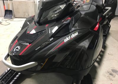 Kit graphique d’une motoneige BRP