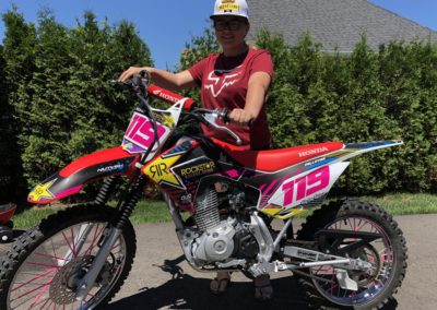 Conception d’un kit graphique pour motocross