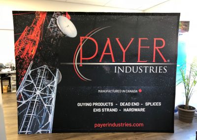 Mur de kiosque pour Trade Shows – Industries Payer