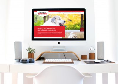 Refonte Web pour Élevage Pyrénées du Pignon Rouge