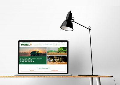 Site Web Les équipements Morel