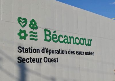 Station d’épuration des eaux usées – Secteur ouest – Ville de Bécancour