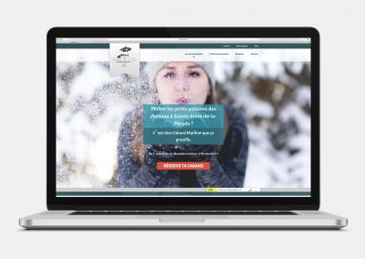Refonte du site Web pour le Centre de pêche Gérard Mailhot.