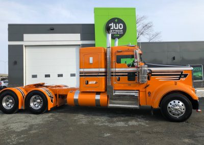 Lettrage camion – Transport AMF