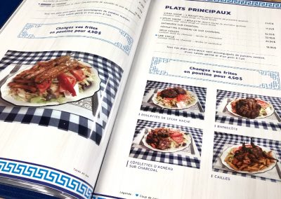 Restaurant Souvlaki – Menus