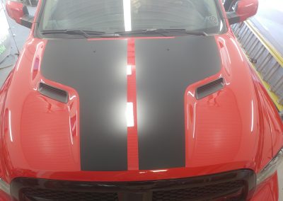 Wrap partiel capot de voiture