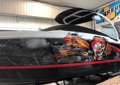 Design de bateau complètement personnalisé