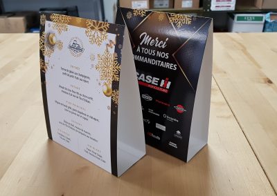 Centre de tables pour Case IH