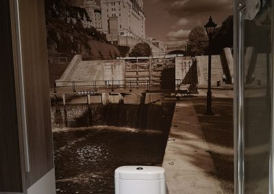 Murale de salle de bain