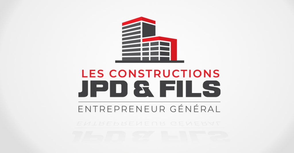 Logo et cartes d’affaires Constructions JPD et fils