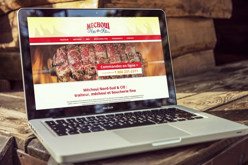 Refonte du site Web de Méchoui Nord-Sud Bécancour