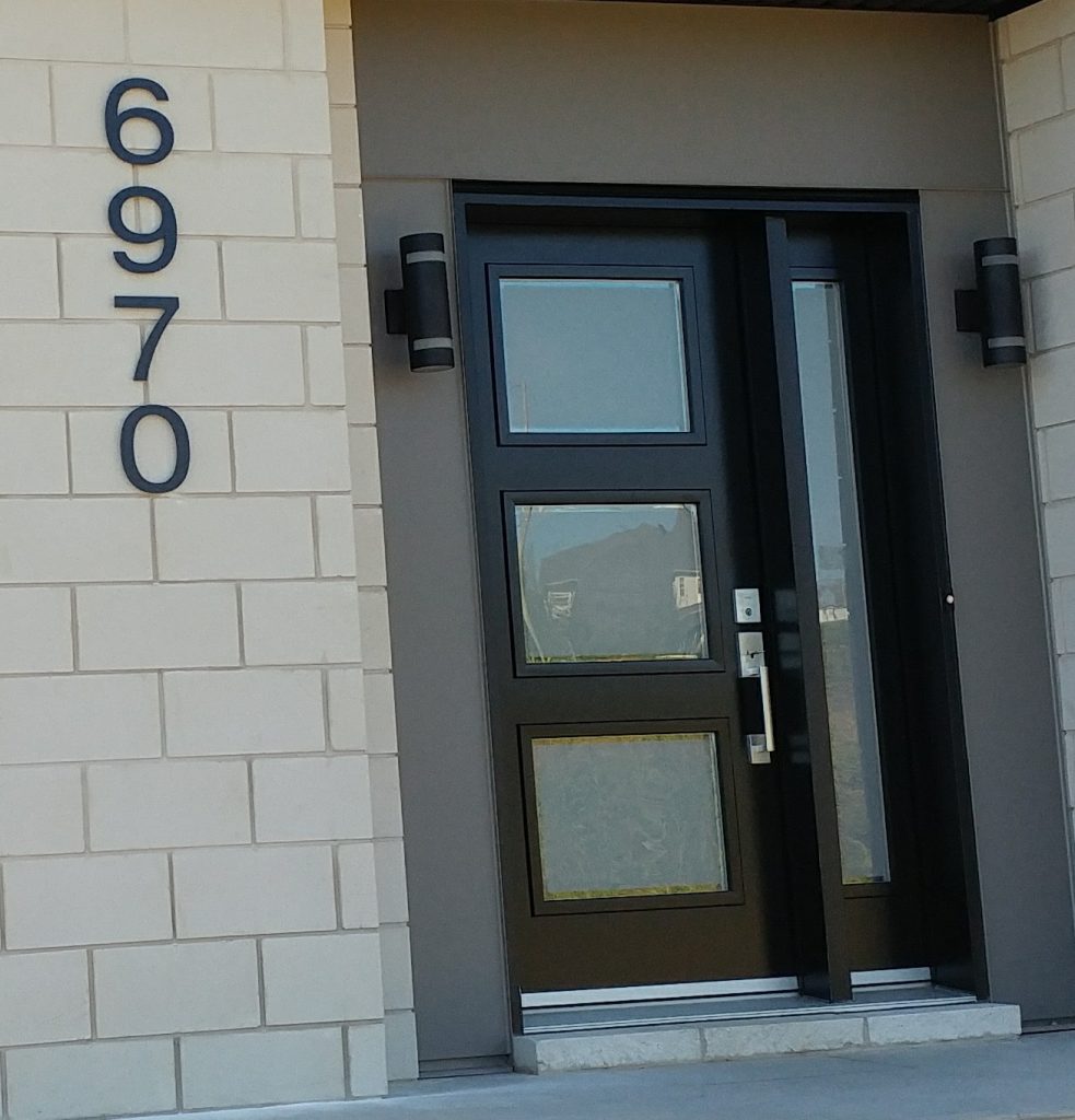 Numéro de porte sur mesure