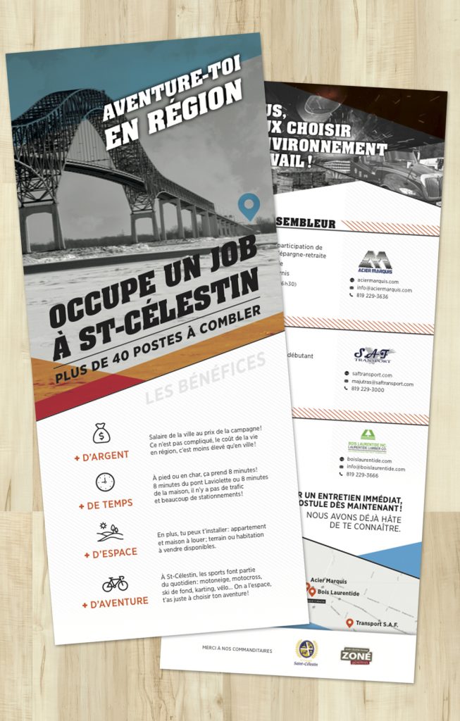 Occupe un job à Saint-Célestin