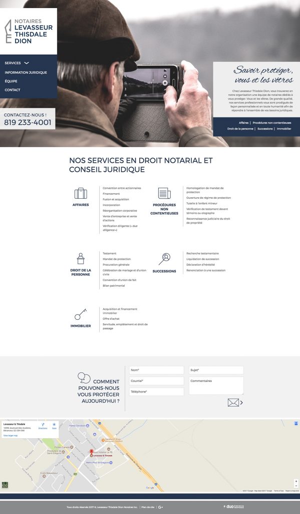 Levasseur Thisdale Dion – Notaires et conseillers juridiques