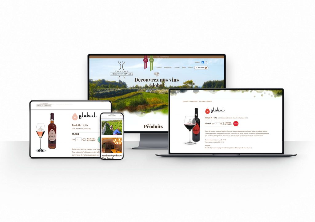 Le Fief de la rivière: Nouveau site Web